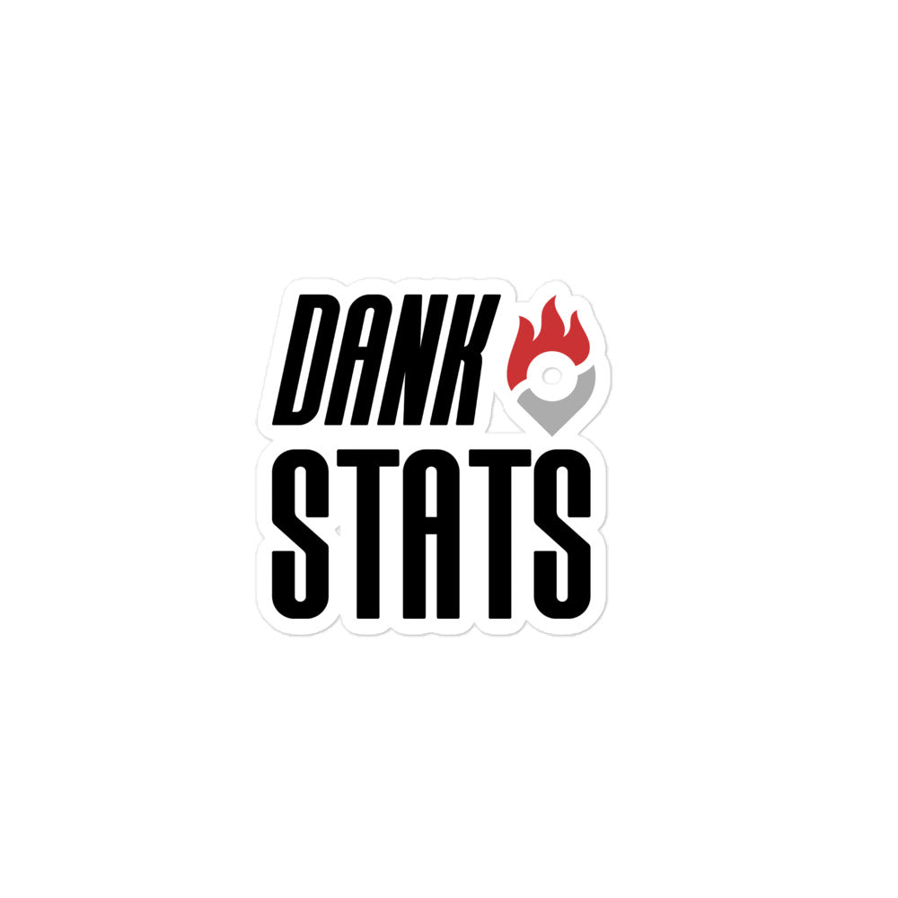 Dank Stats Bubble-Free Stickers