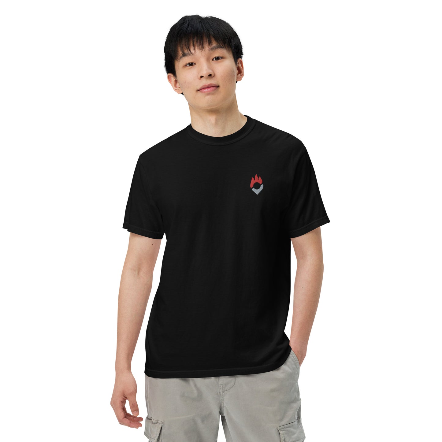 Fantasy Points Logo Men’s Garment-Dyed Heavyweight T-Shirt