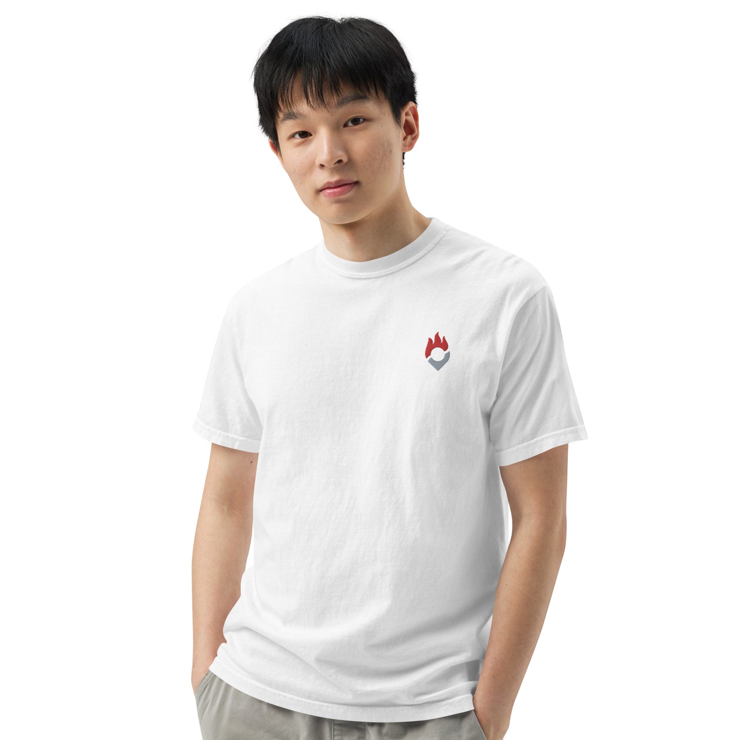 Fantasy Points Logo Men’s Garment-Dyed Heavyweight T-Shirt
