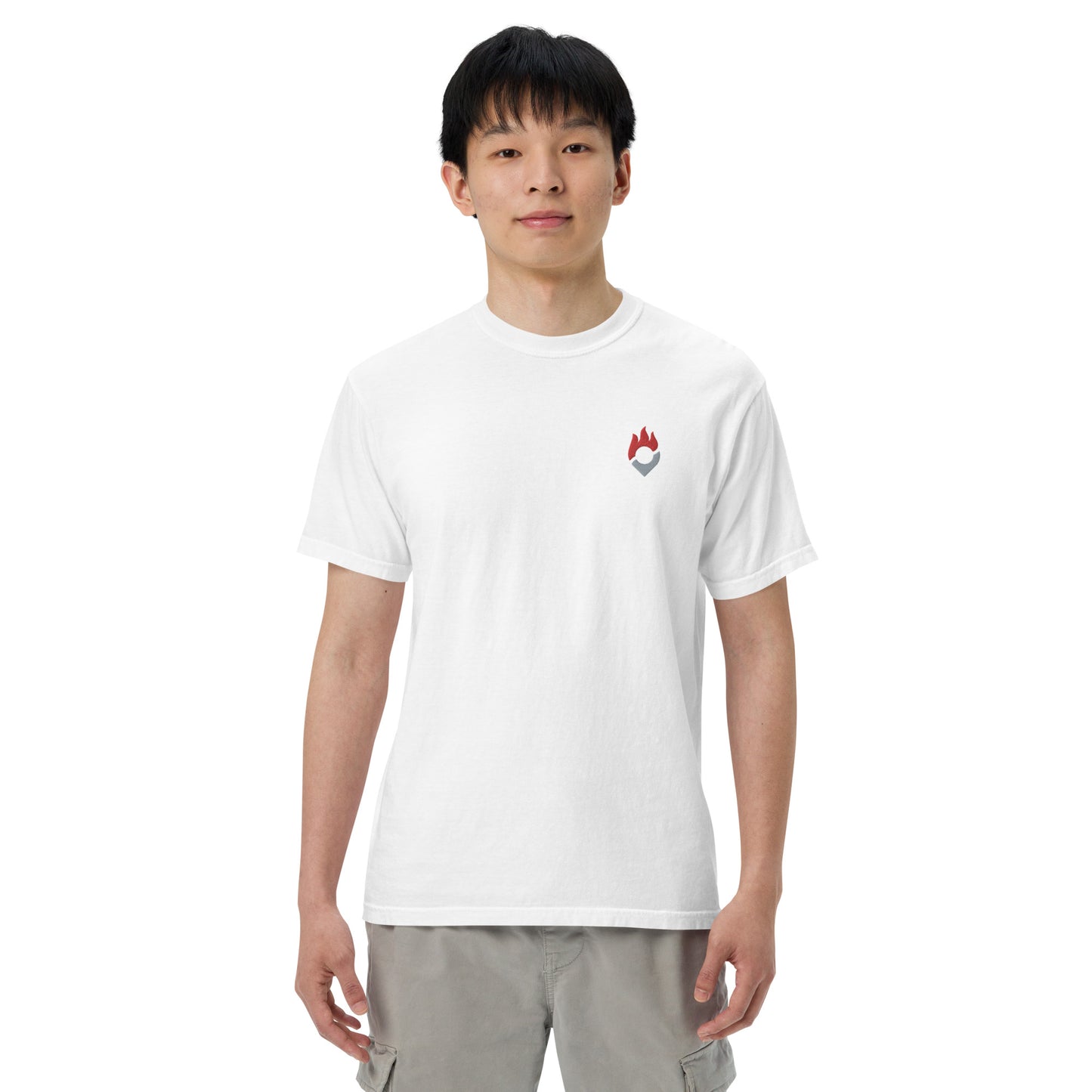 Fantasy Points Logo Men’s Garment-Dyed Heavyweight T-Shirt