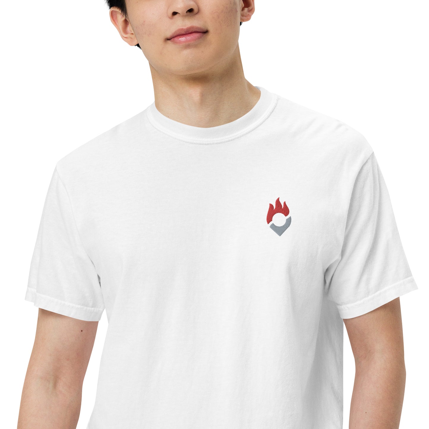 Fantasy Points Logo Men’s Garment-Dyed Heavyweight T-Shirt