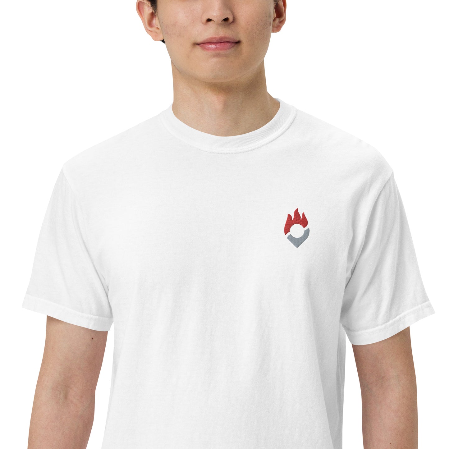 Fantasy Points Logo Men’s Garment-Dyed Heavyweight T-Shirt