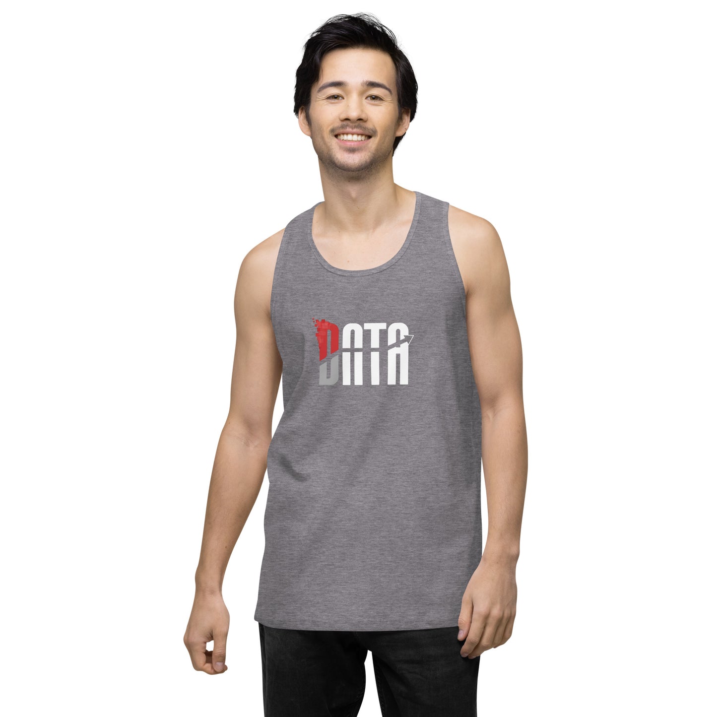 Data Logo Men’s Premium Tank Top