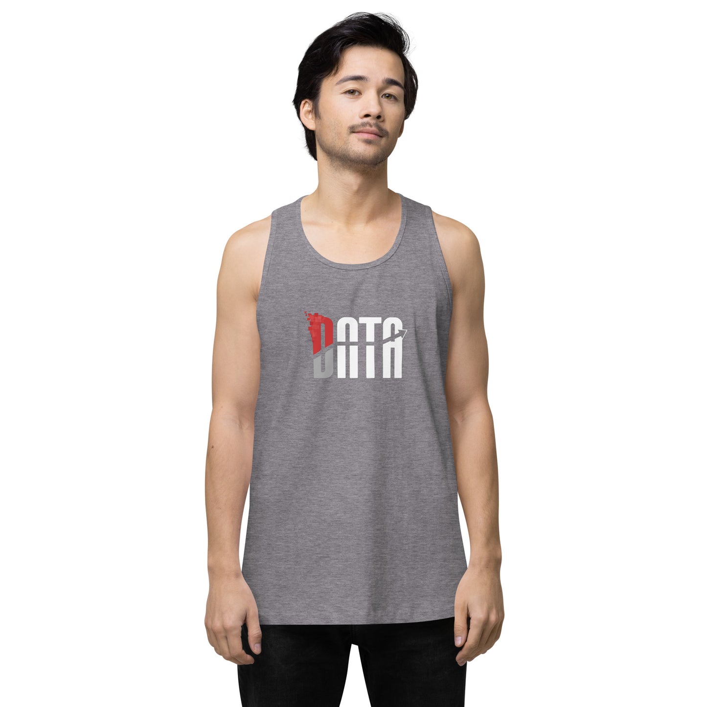 Data Logo Men’s Premium Tank Top