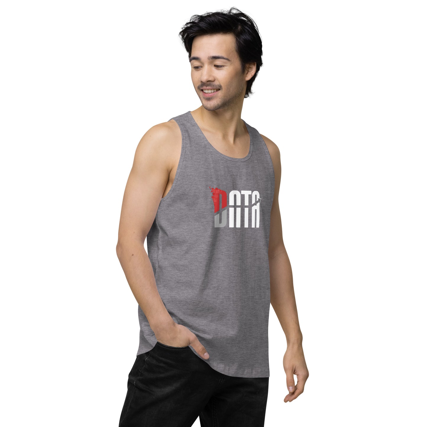 Data Logo Men’s Premium Tank Top
