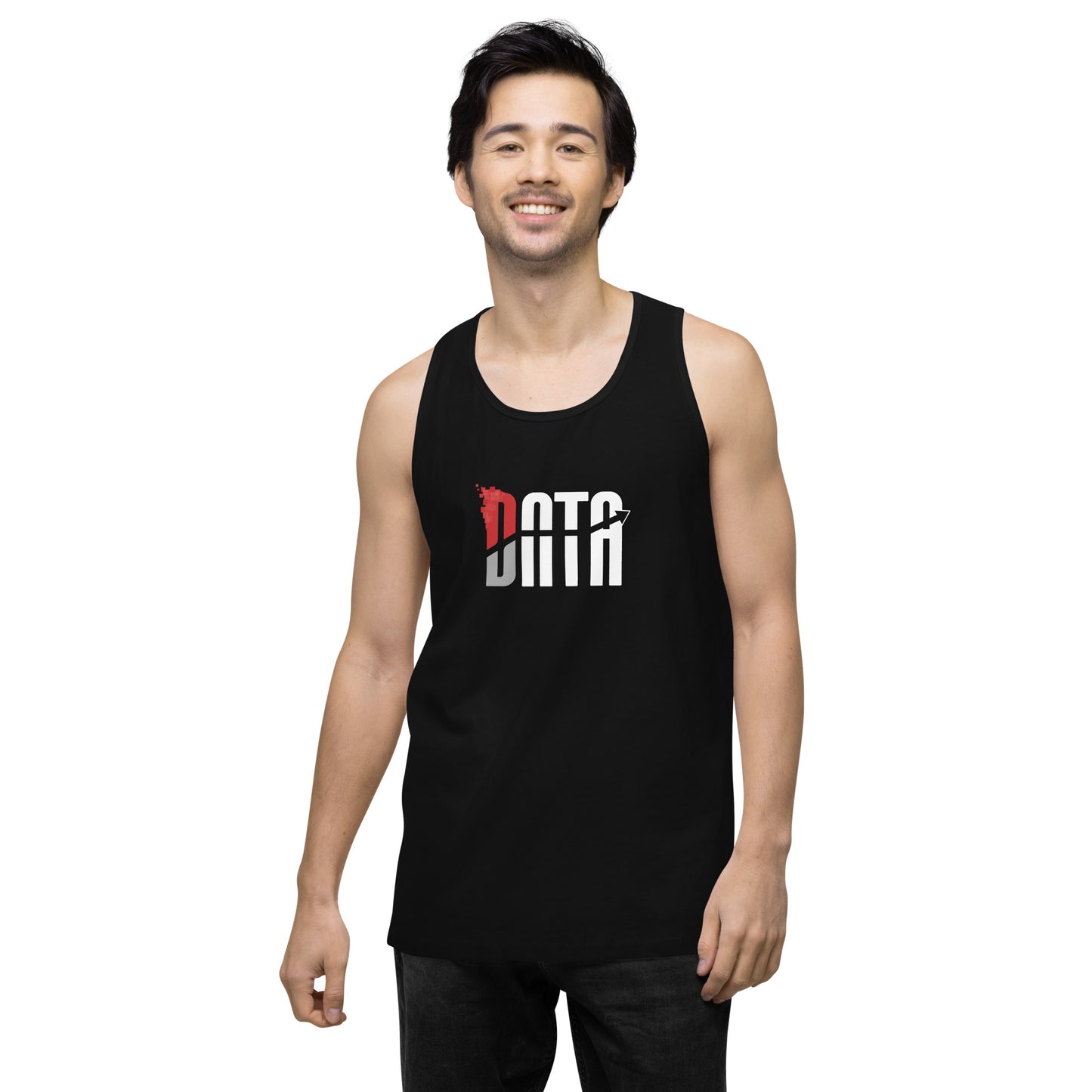 Data Logo Men’s Premium Tank Top