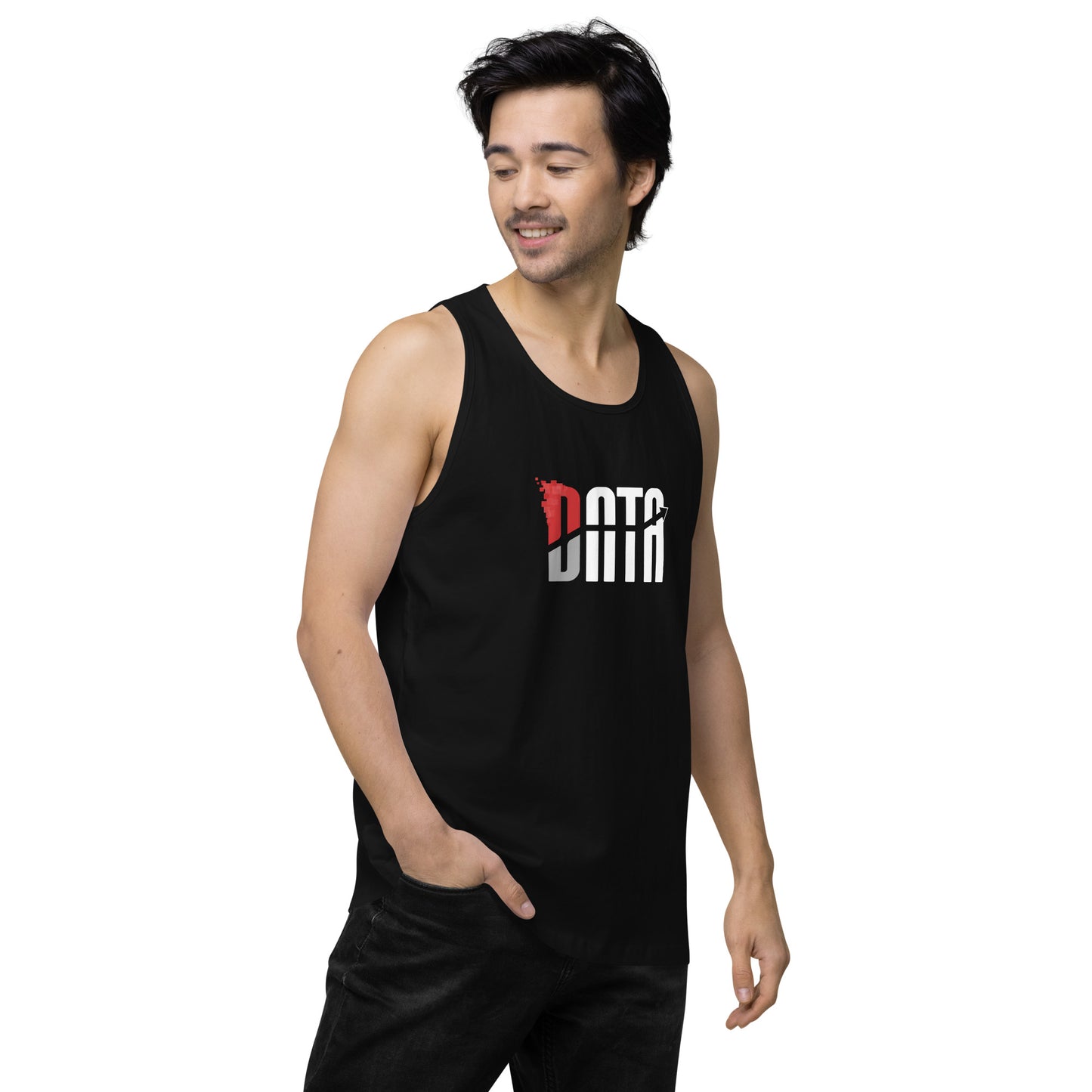Data Logo Men’s Premium Tank Top