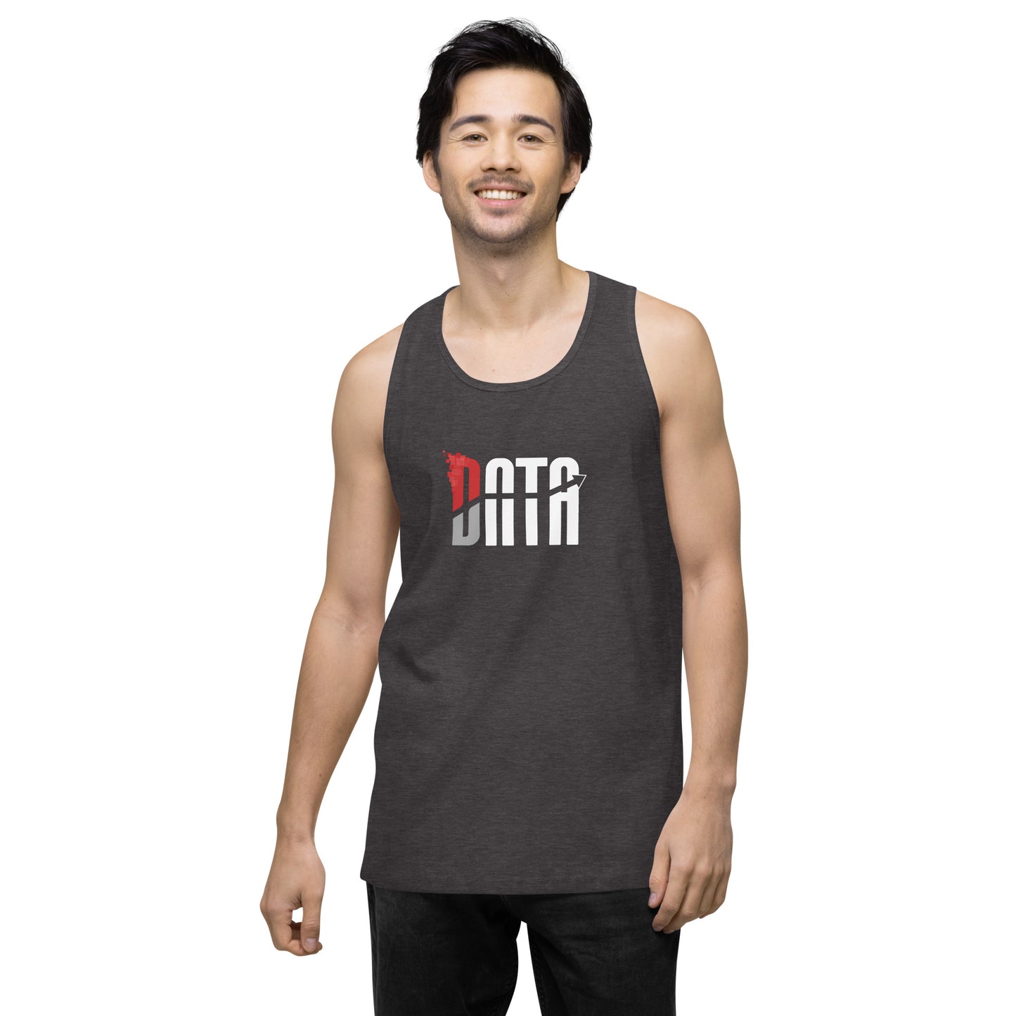 Data Logo Men’s Premium Tank Top