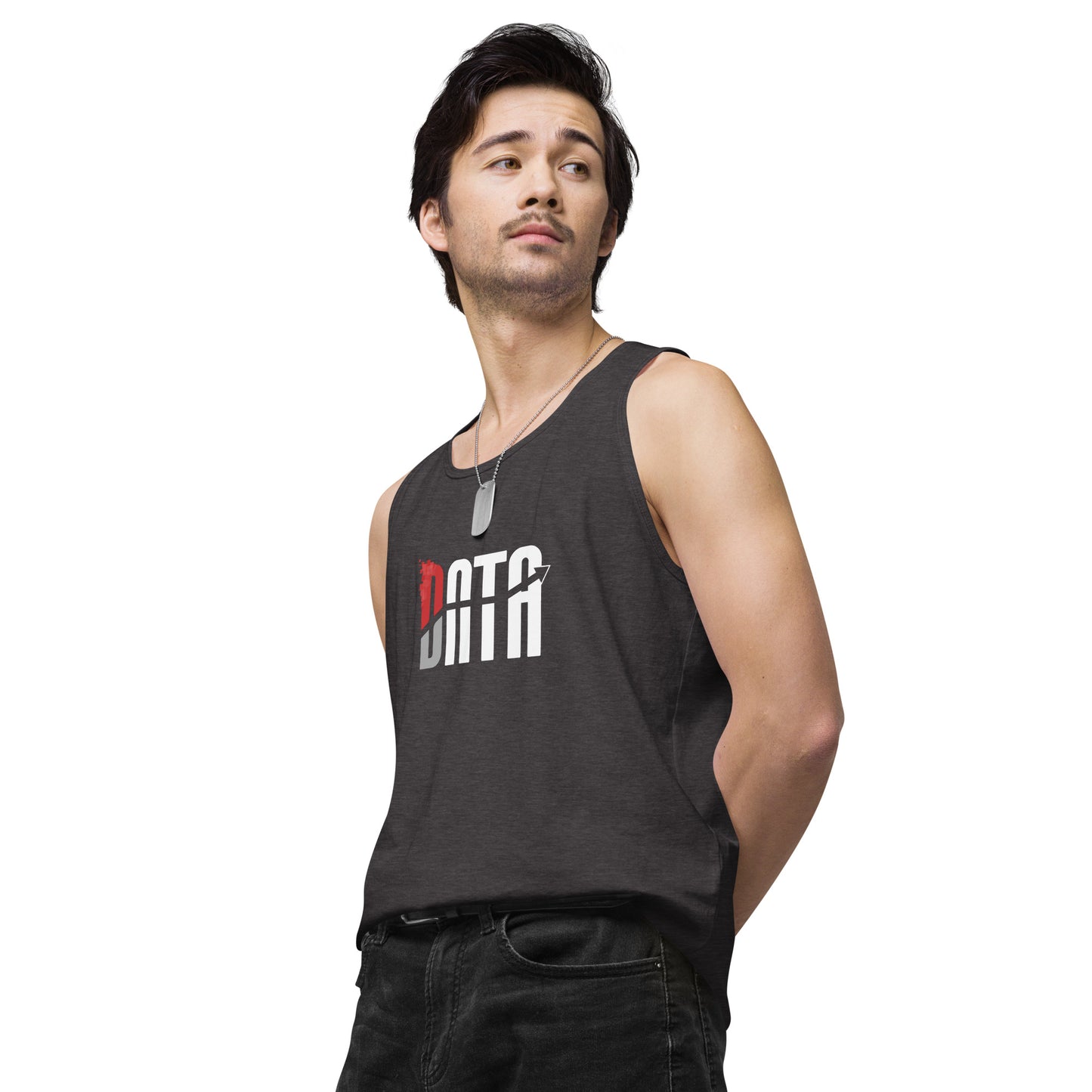 Data Logo Men’s Premium Tank Top
