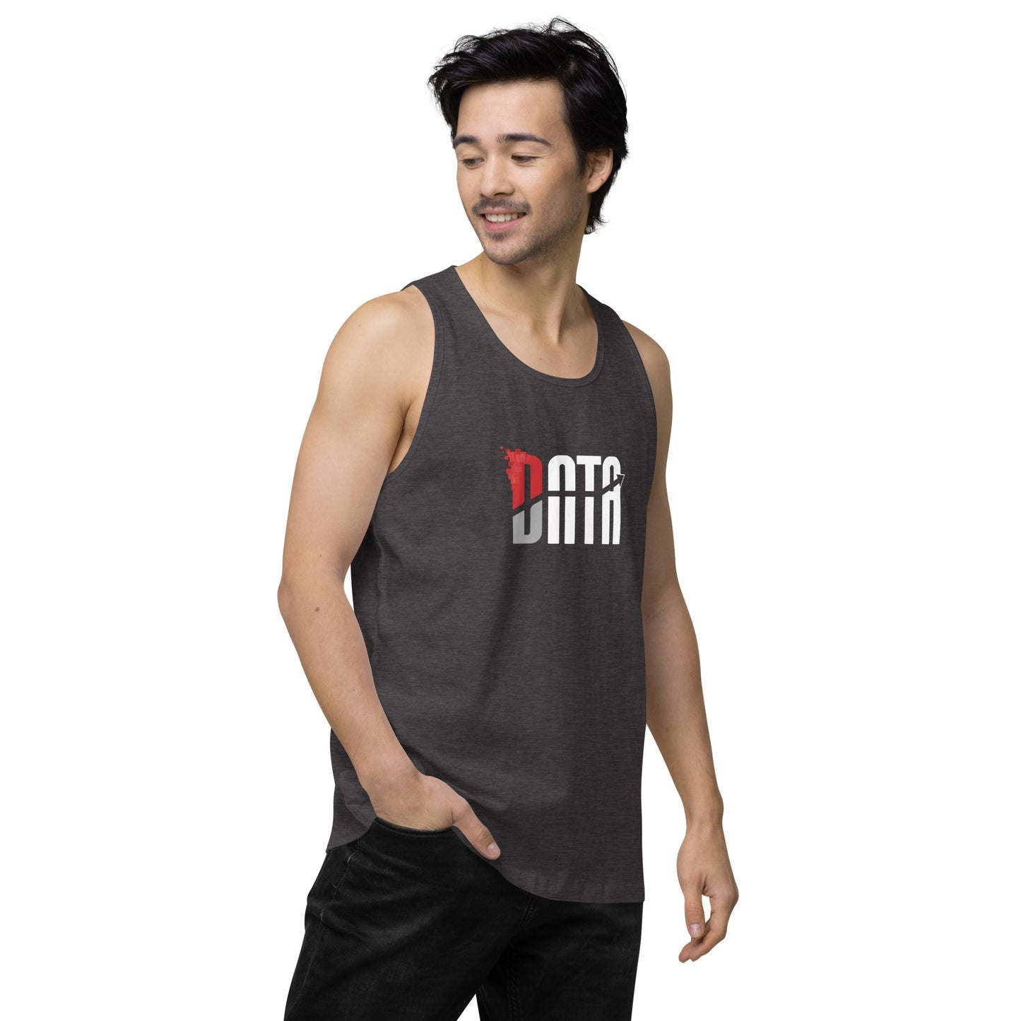 Data Logo Men’s Premium Tank Top