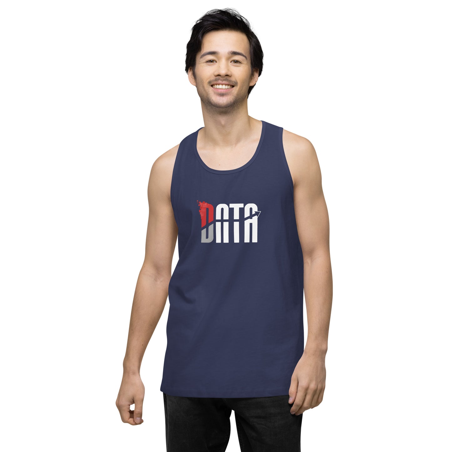 Data Logo Men’s Premium Tank Top