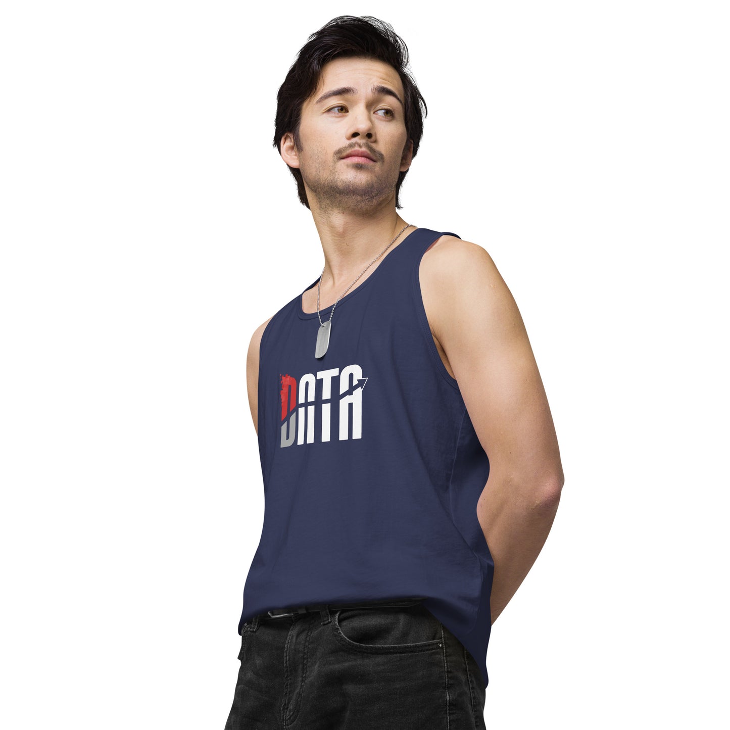 Data Logo Men’s Premium Tank Top