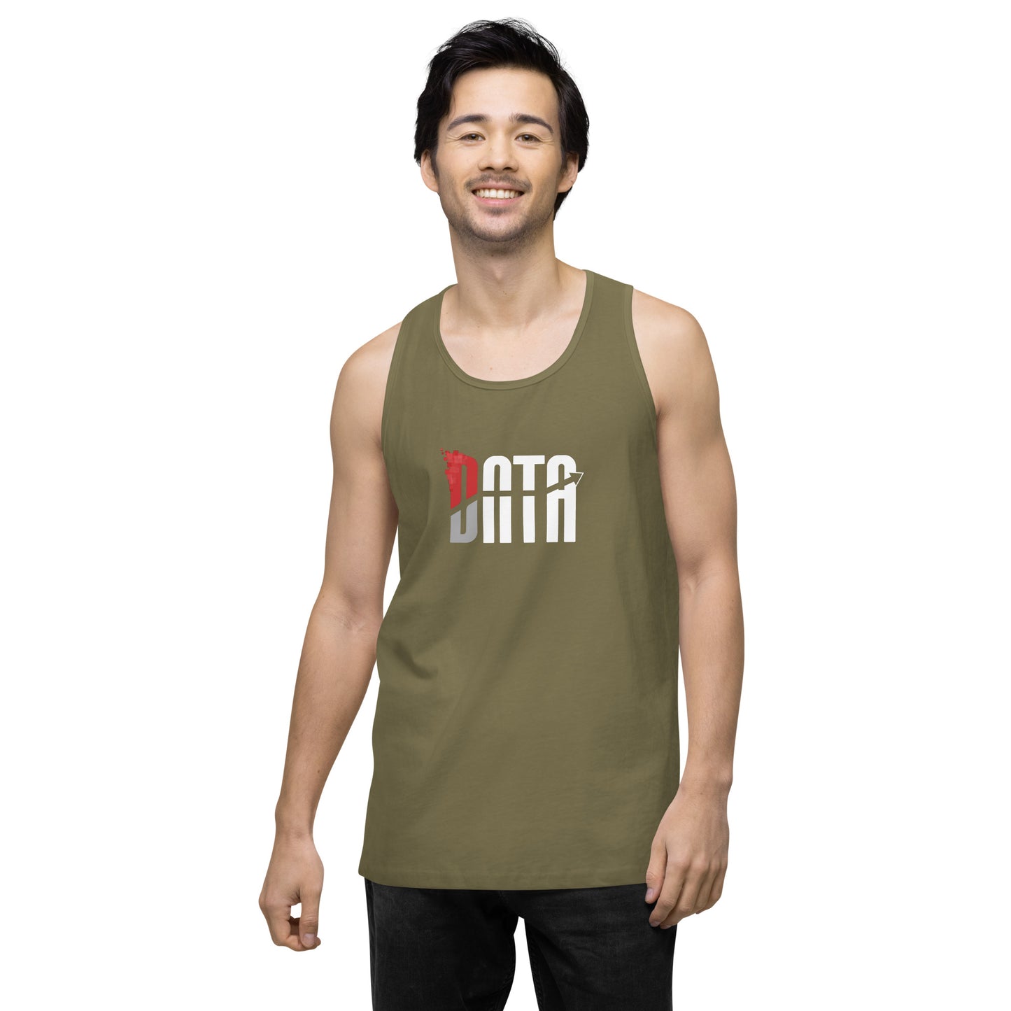 Data Logo Men’s Premium Tank Top