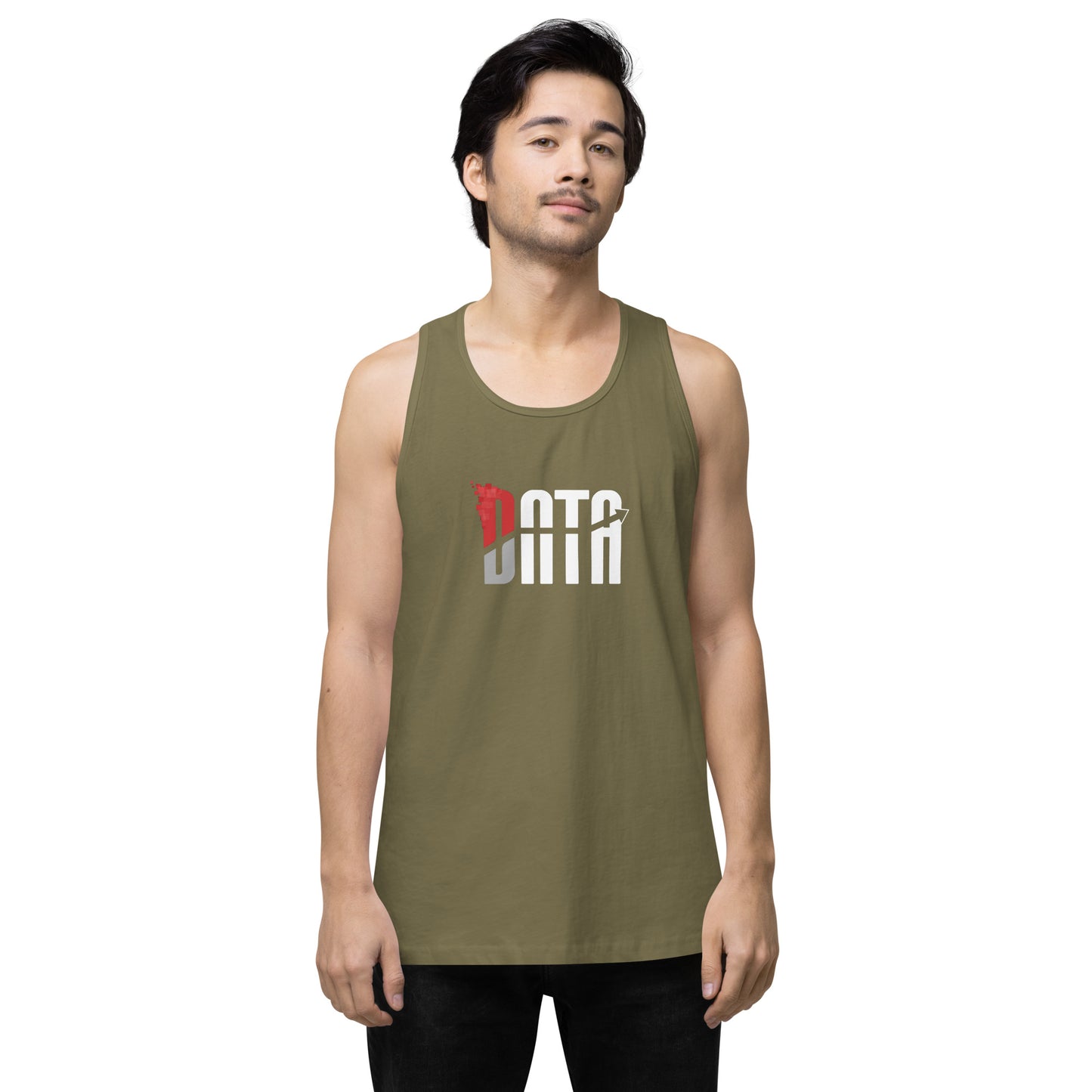 Data Logo Men’s Premium Tank Top