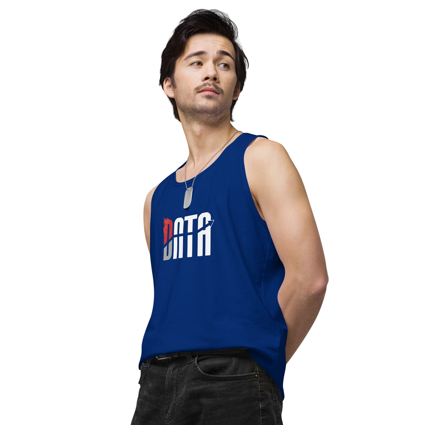 Data Logo Men’s Premium Tank Top