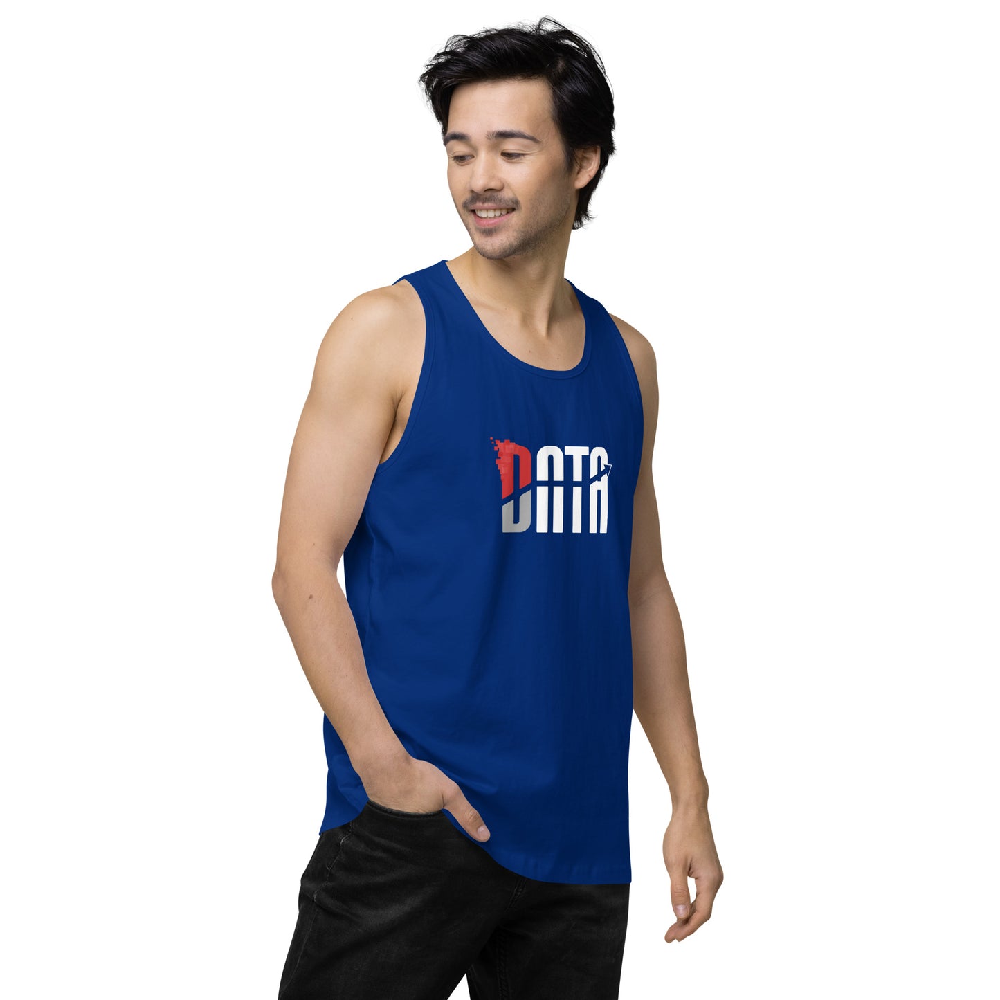 Data Logo Men’s Premium Tank Top