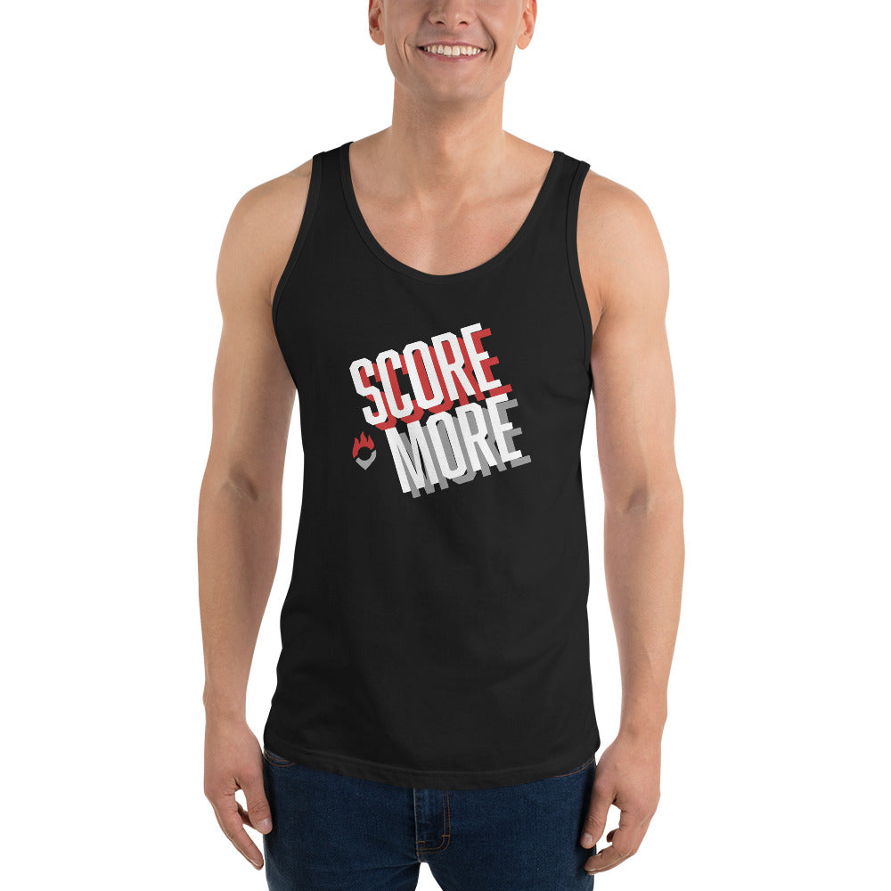 #ScoreMore Unisex Tank Top