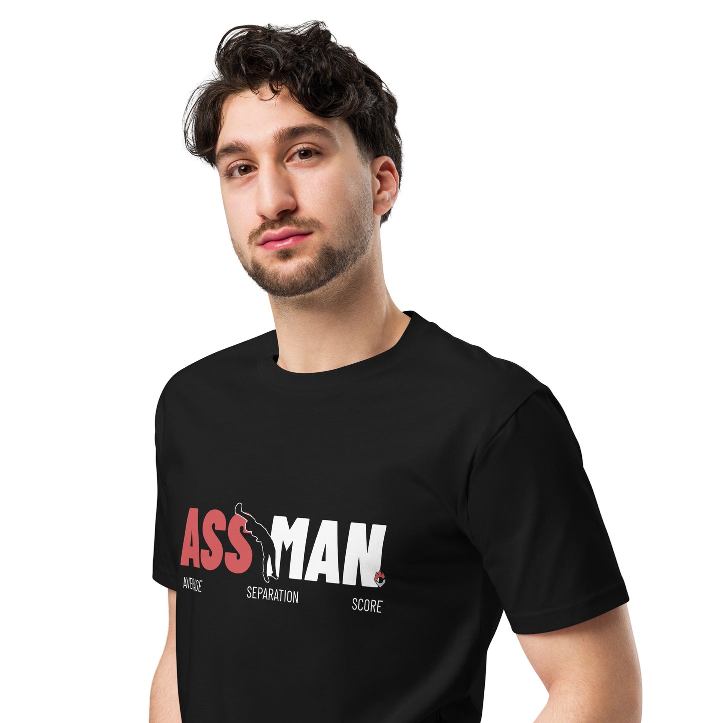 Ass Man Logo Unisex Premium T-Shirt