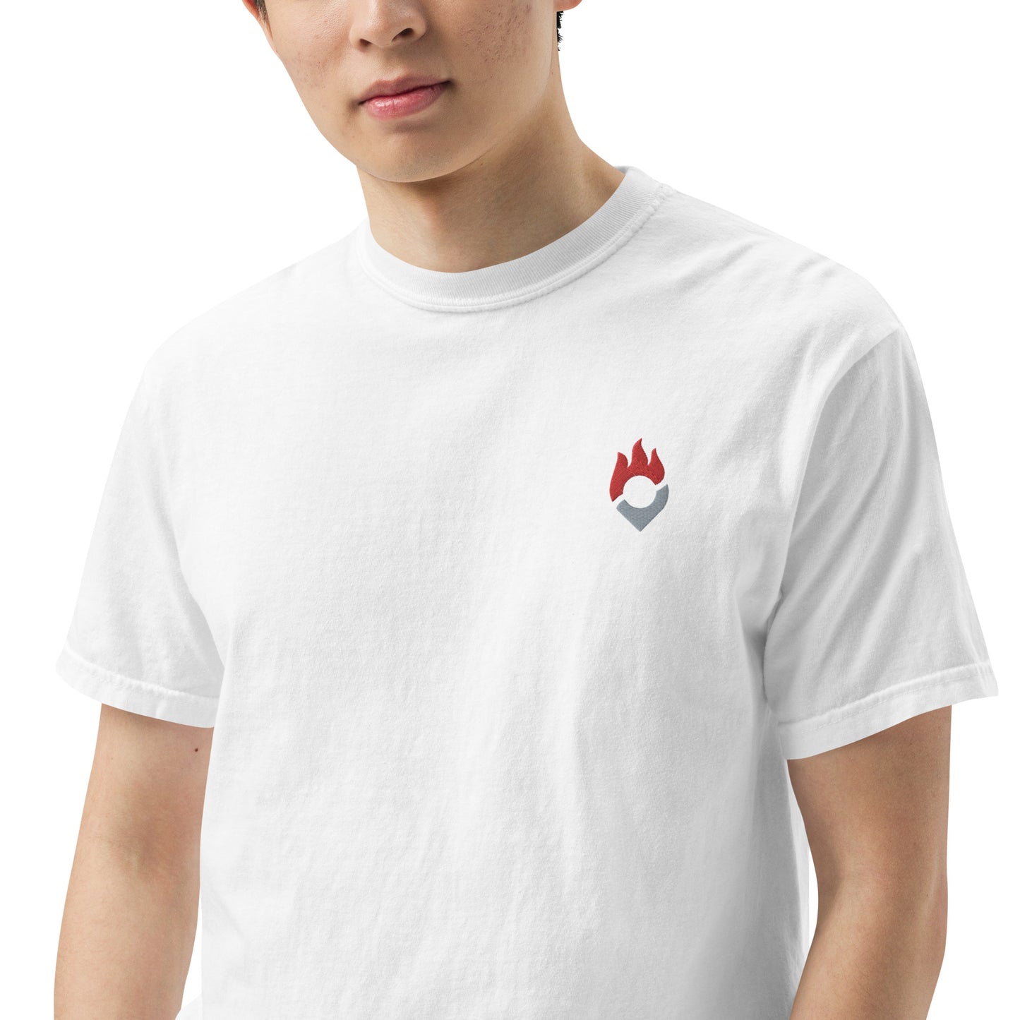Fantasy Points Logo Men’s Garment-Dyed Heavyweight T-Shirt